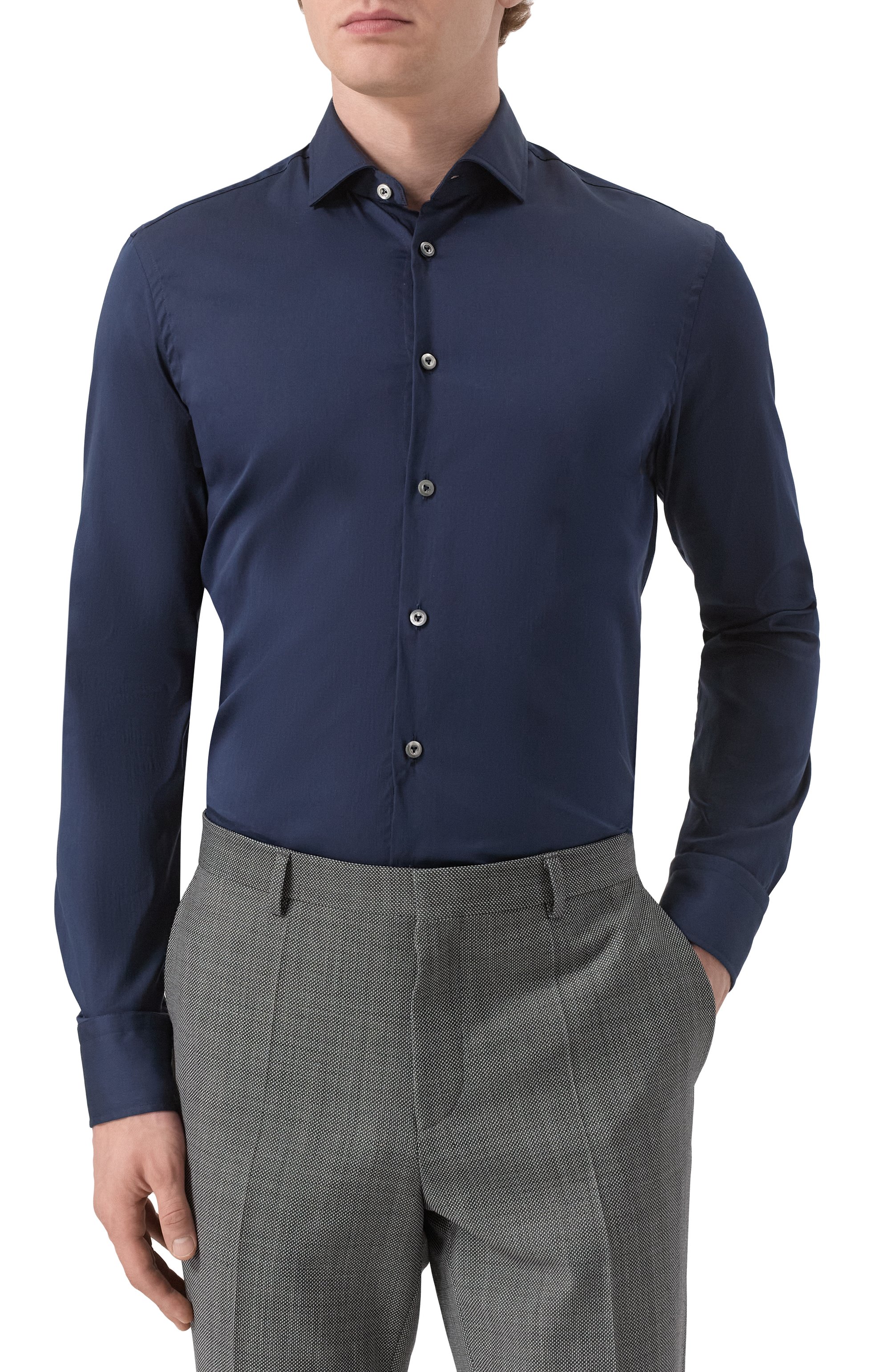 Хлопковая сорочка VAN LAACK, арт. VL-RIK0S-SF/130830, фото 3