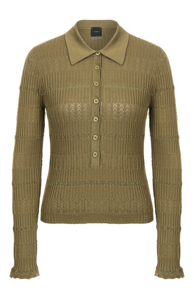 Женский пуловер из хлопка и шелка PINKO, арт. 104737/A2FC