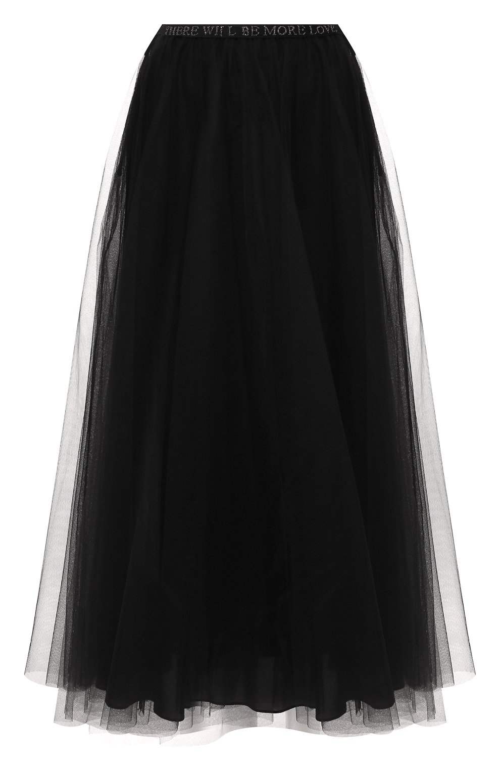 Юбка VALENTINO черного цвета по цене 361000 руб., арт. SB0RA1Y01ED, фото 1 Юбка VALENTINO, арт. SB0RA1Y01ED, фото 1