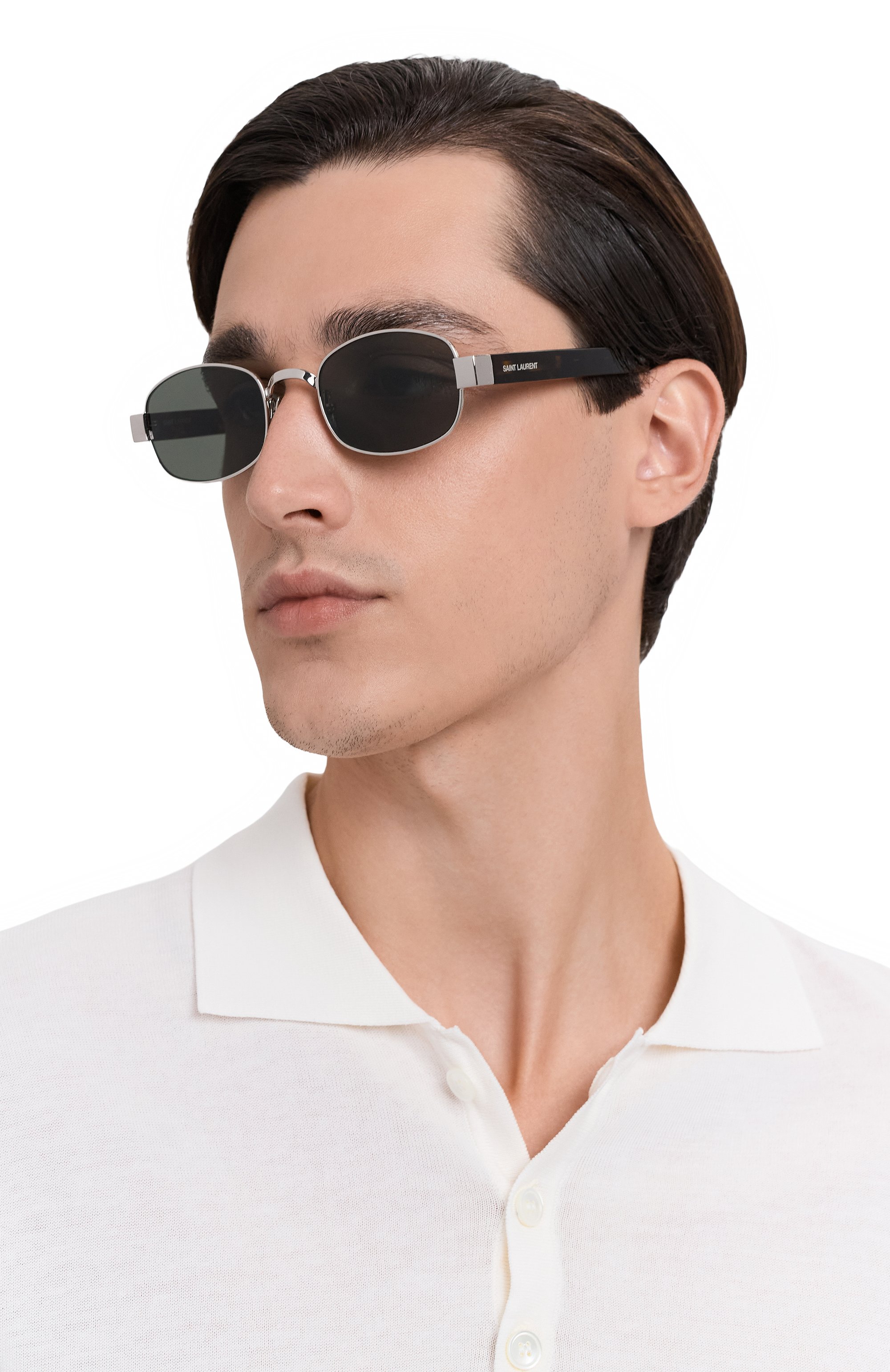 Солнцезащитные очки SAINT LAURENT черного цвета по цене 52400 руб., арт. SL 706 002, фото 2 Солнцезащитные очки SAINT LAURENT, арт. SL 706 002, фото 2