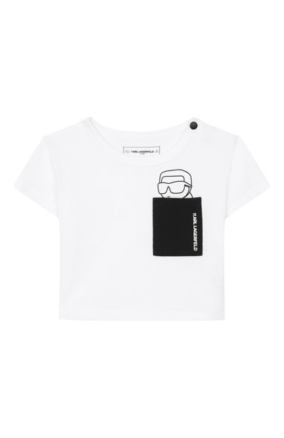 Комплект из футболки и брюк KARL LAGERFELD KIDS, арт. Z31052