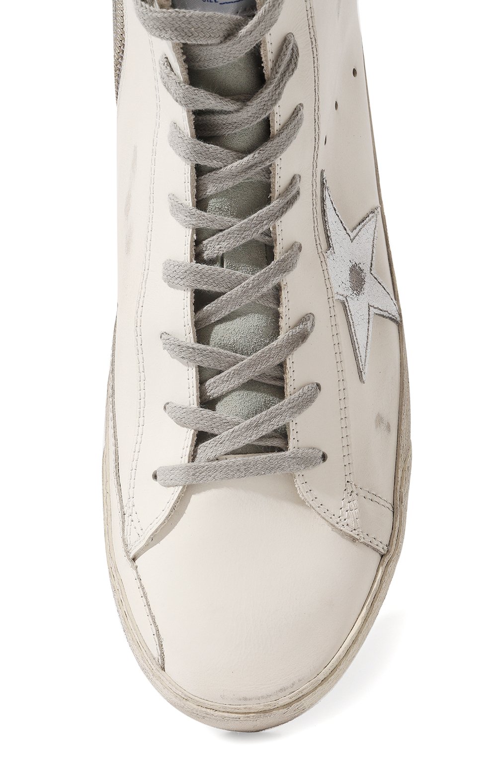 Кожаные кеды francy GOLDEN GOOSE DELUXE BRAND, арт. GMF00113/F0003191027, фото 6