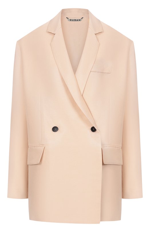 Жакет изо льна и вискозы Ruban RSS26-3.1.54.31 Кремовый RSS26-3.1.54.31