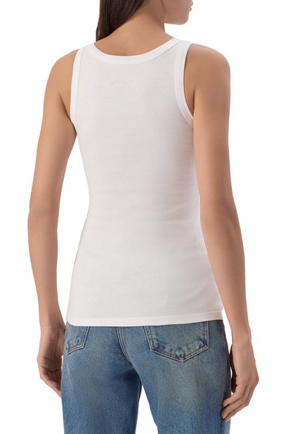 Хлопковая майка PRADA, арт. 39546R/13X6, фото 4