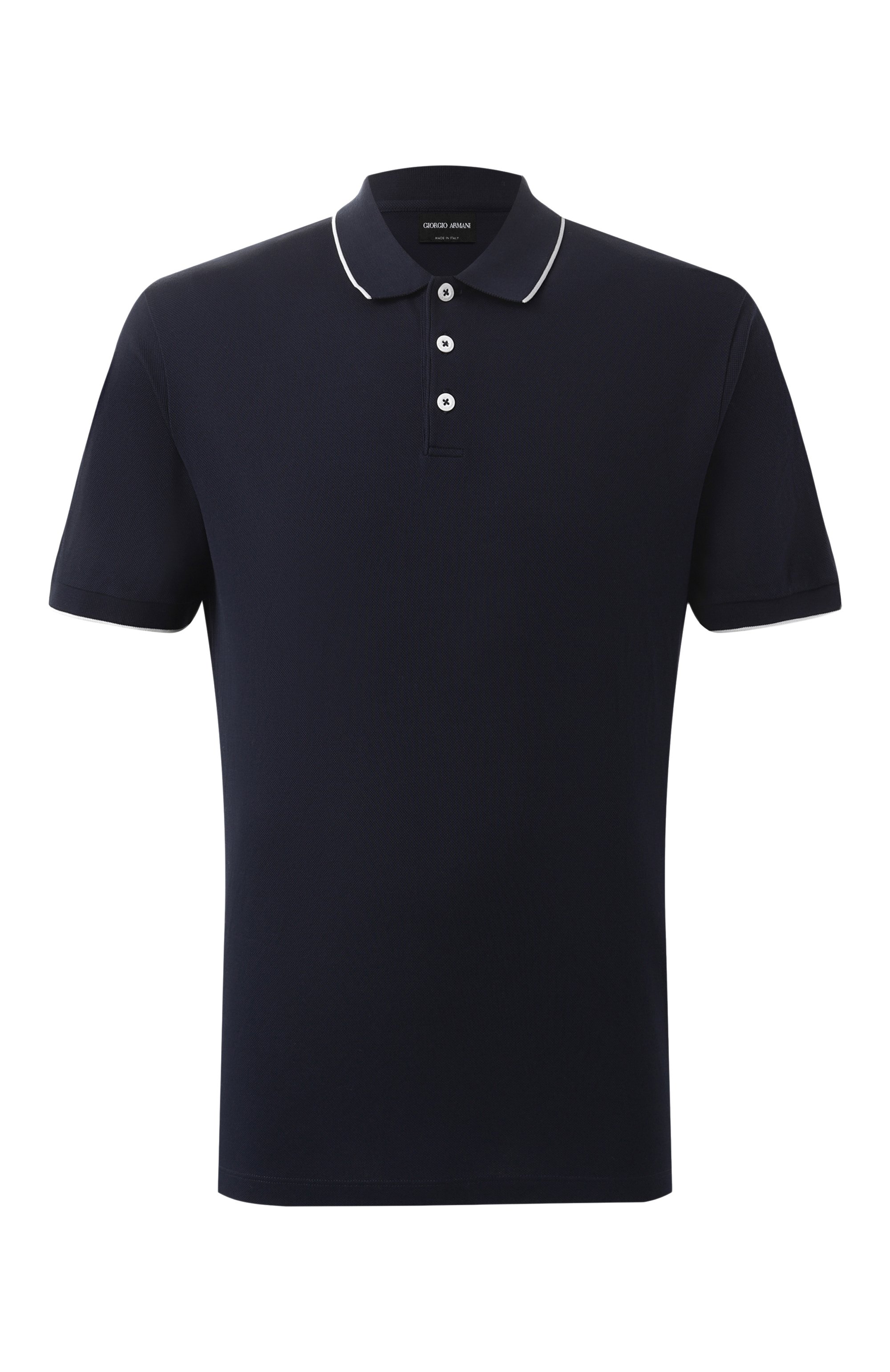 Хлопковое поло GIORGIO ARMANI, арт. 3KSF75/SJMZZ, фото 1