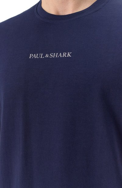 Хлопковая футболка PAUL&SHARK, арт. 25411088/L, фото 5