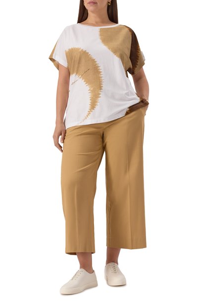 Хлопковая футболка PERSONA BY MARINA RINALDI, арт. KRISS, фото 2