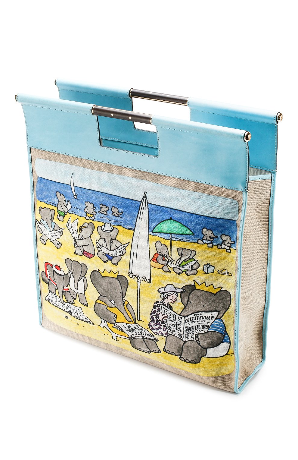 Сумка-шопер babar LANVIN, арт. LW-BGBT00-PLEB-P20, фото 4