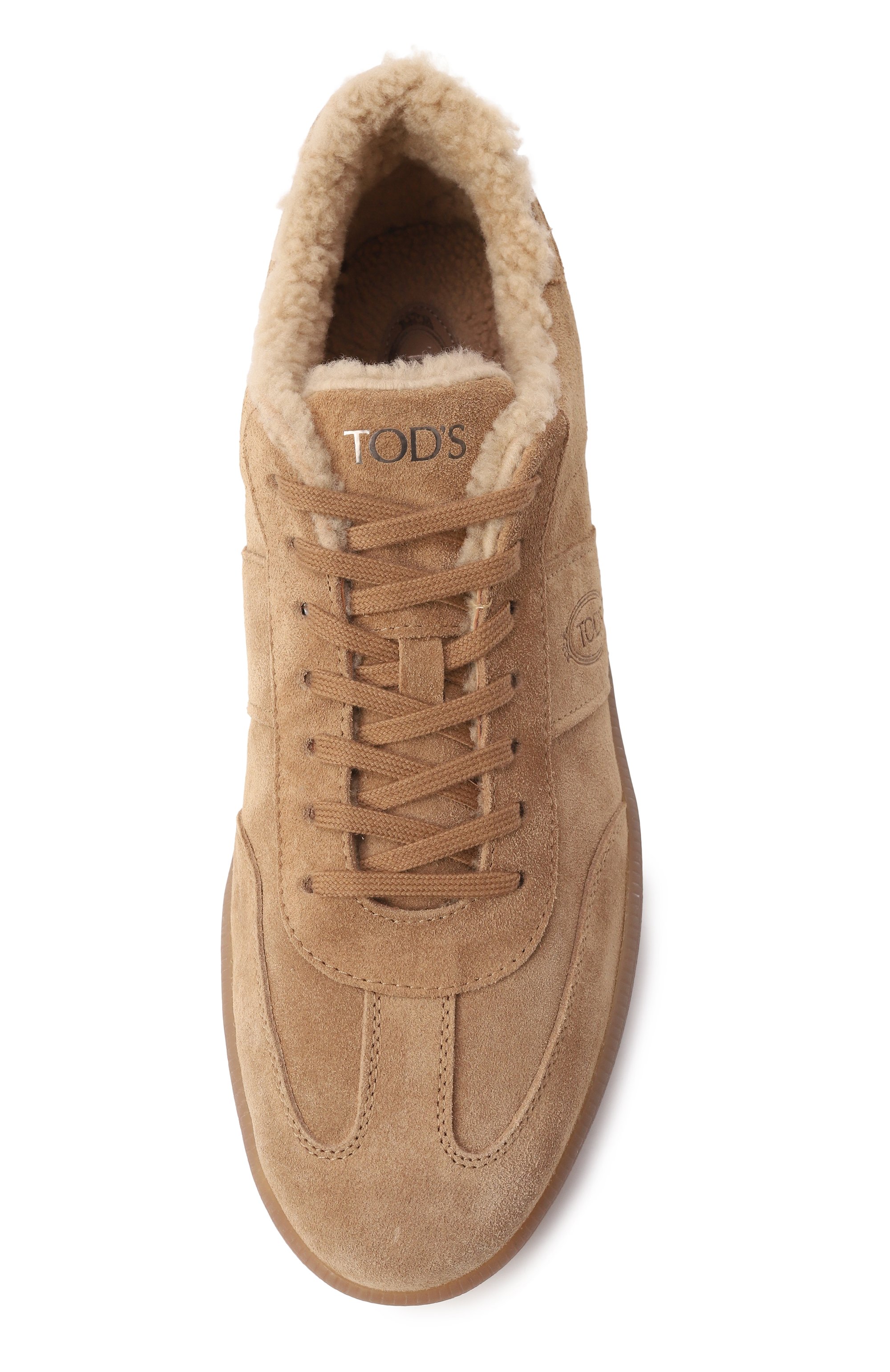 Замшевые кеды tabs TOD’S, арт. XXM68C0GC51/RE0, фото 6