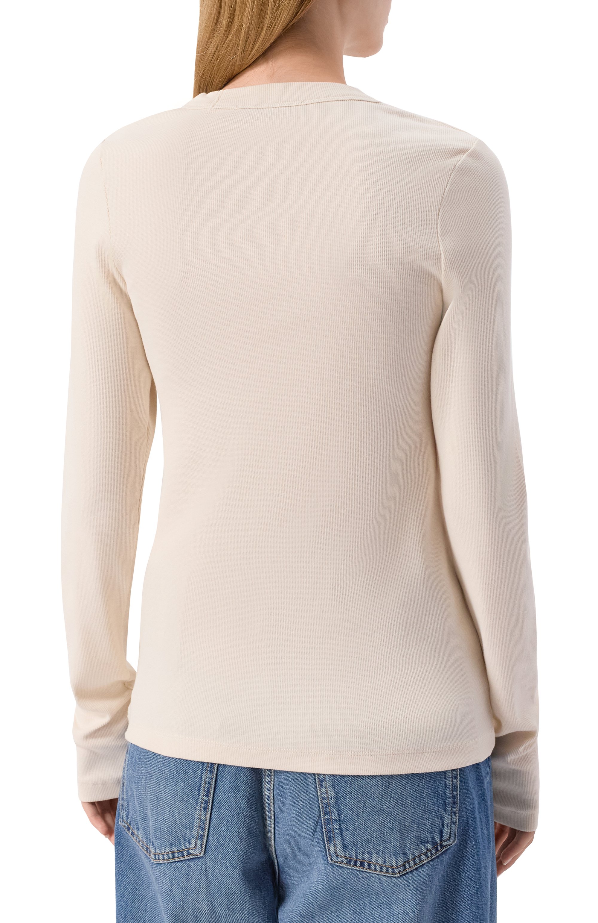 Хлопковый лонгслив REPLAY, арт. W3414A.000.23970, фото 4