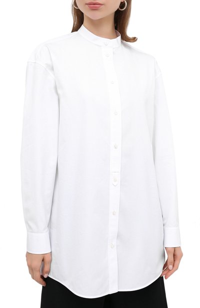 Хлопковая рубашка JIL SANDER, арт. JSXR600205-WR244300, фото 3