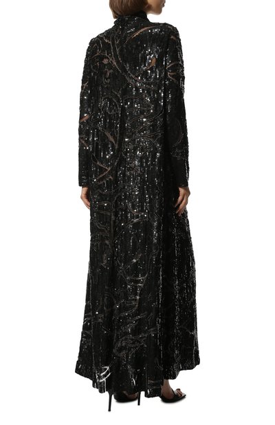 Платье VALENTINO черного цвета по цене 1358000 руб., арт. NB2VD5Z5/1ED, фото 4 Платье VALENTINO, арт. NB2VD5Z5/1ED, фото 4