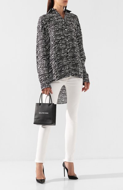 Сумка-тоут shopping xxs BALENCIAGA, арт. 572411/0AI2N, фото 2
