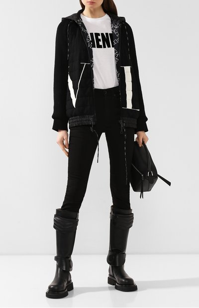 Куртка из смеси вискозы и шерсти VALENTINO черного цвета по цене 347500 руб., арт. SB3KE00A4VB, фото 2 Куртка из смеси вискозы и шерсти VALENTINO, арт. SB3KE00A4VB, фото 2