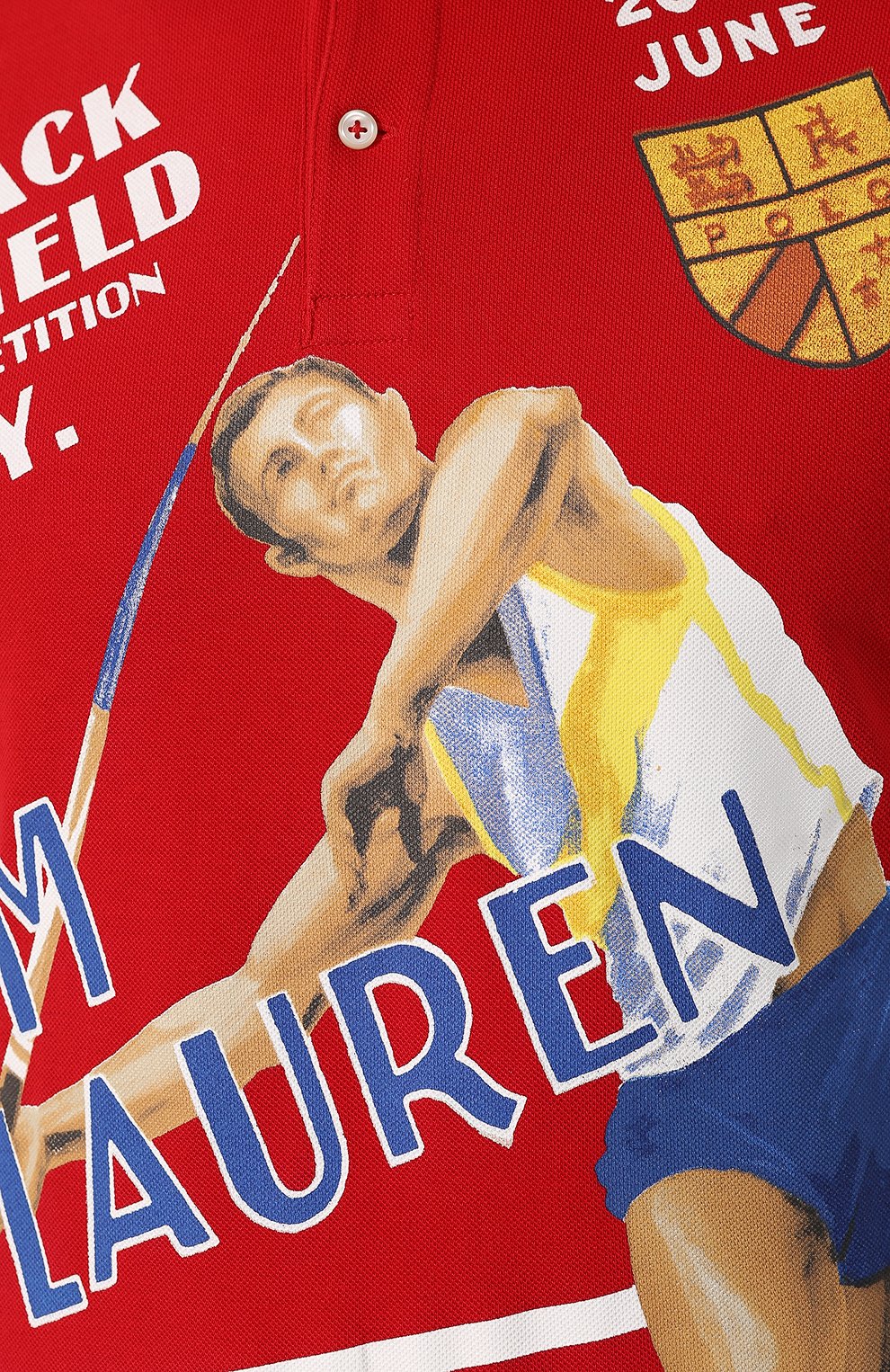 Хлопковое поло POLO RALPH LAUREN, арт. 710746457, фото 5