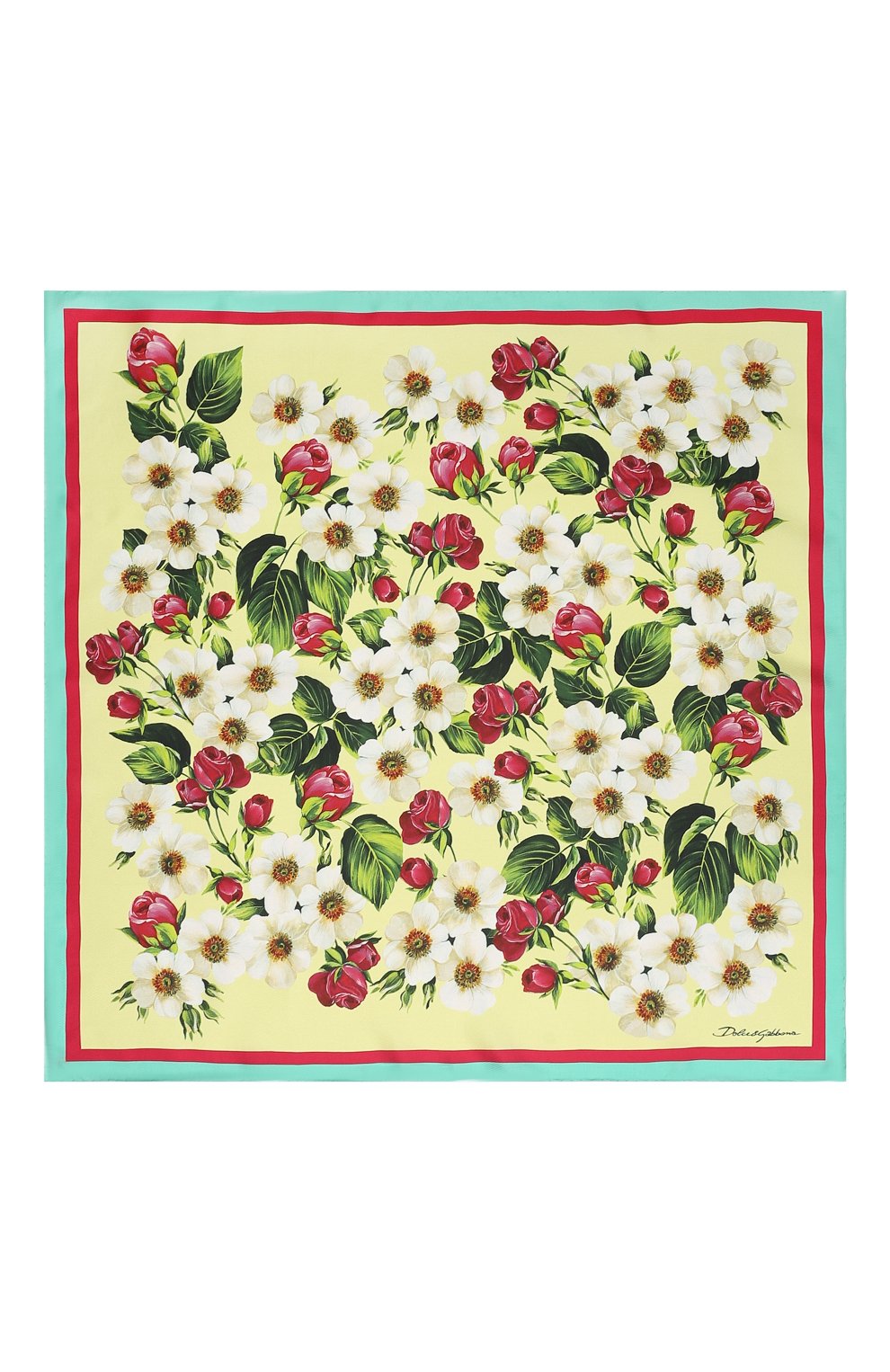 Шелковый платок DOLCE & GABBANA, арт. FN092R/GDS50, фото 3