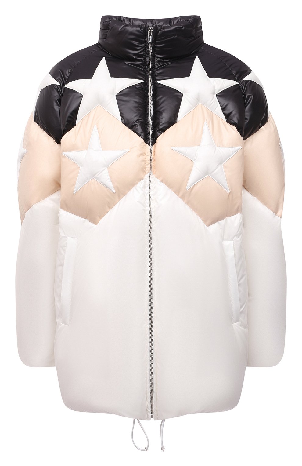 Пуховик MIU MIU кремового цвета по цене 340000 руб., арт. ML779-1ZQX-F0009, фото 1 Пуховик MIU MIU, арт. ML779-1ZQX-F0009, фото 1