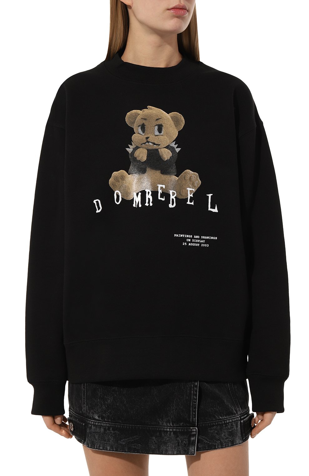 Хлопковый свитшот DOMREBEL, арт. GRUMPY/SWEATSHIRT, фото 3