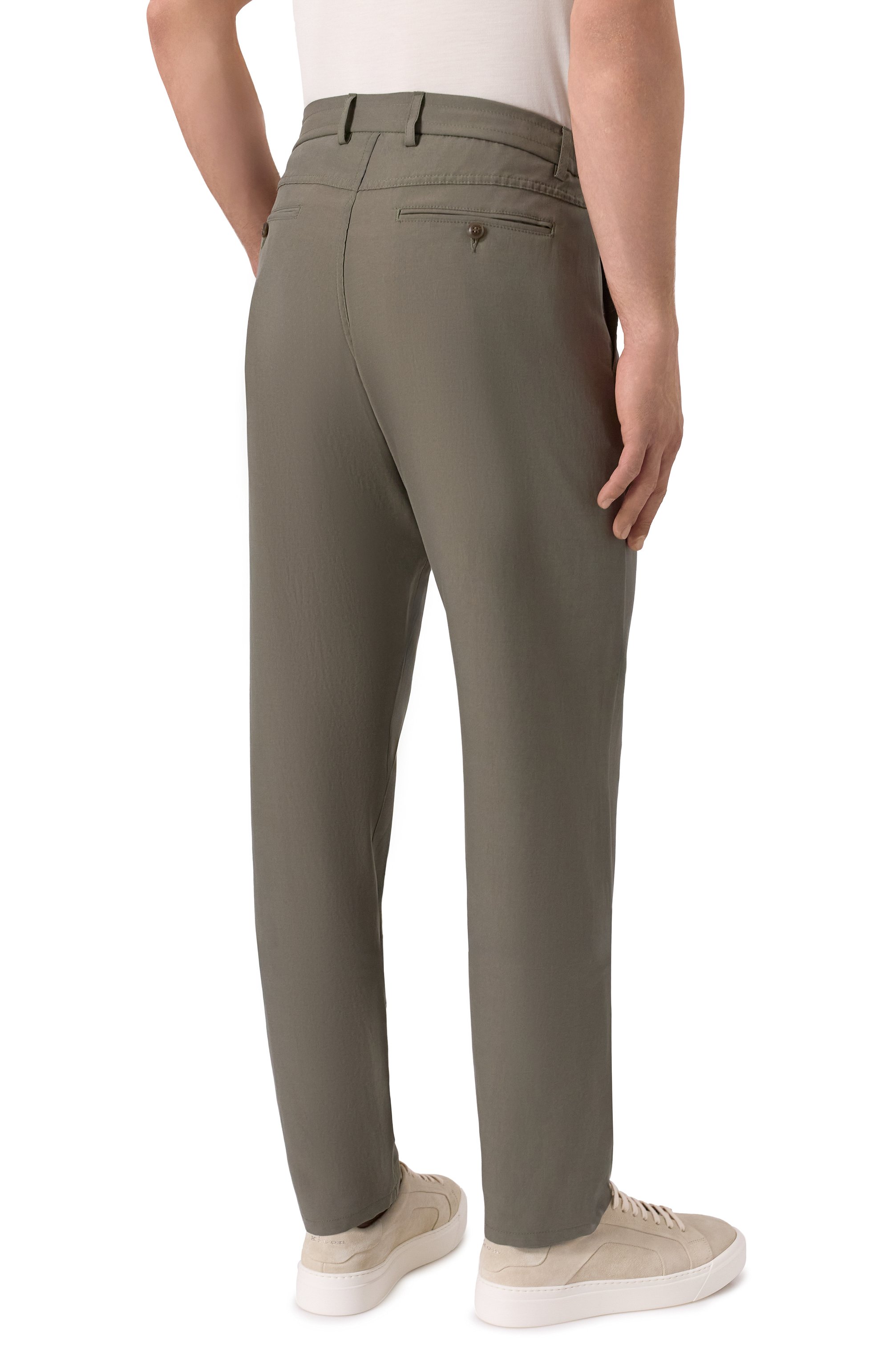 Брюки из лиоцелла CANALI, арт. U1659/AE05574, фото 4