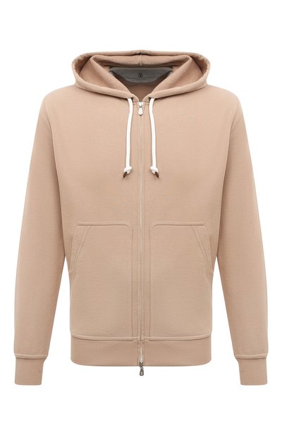 Мужской хлопковая толстовка BRUNELLO CUCINELLI, арт. MTU14B2038