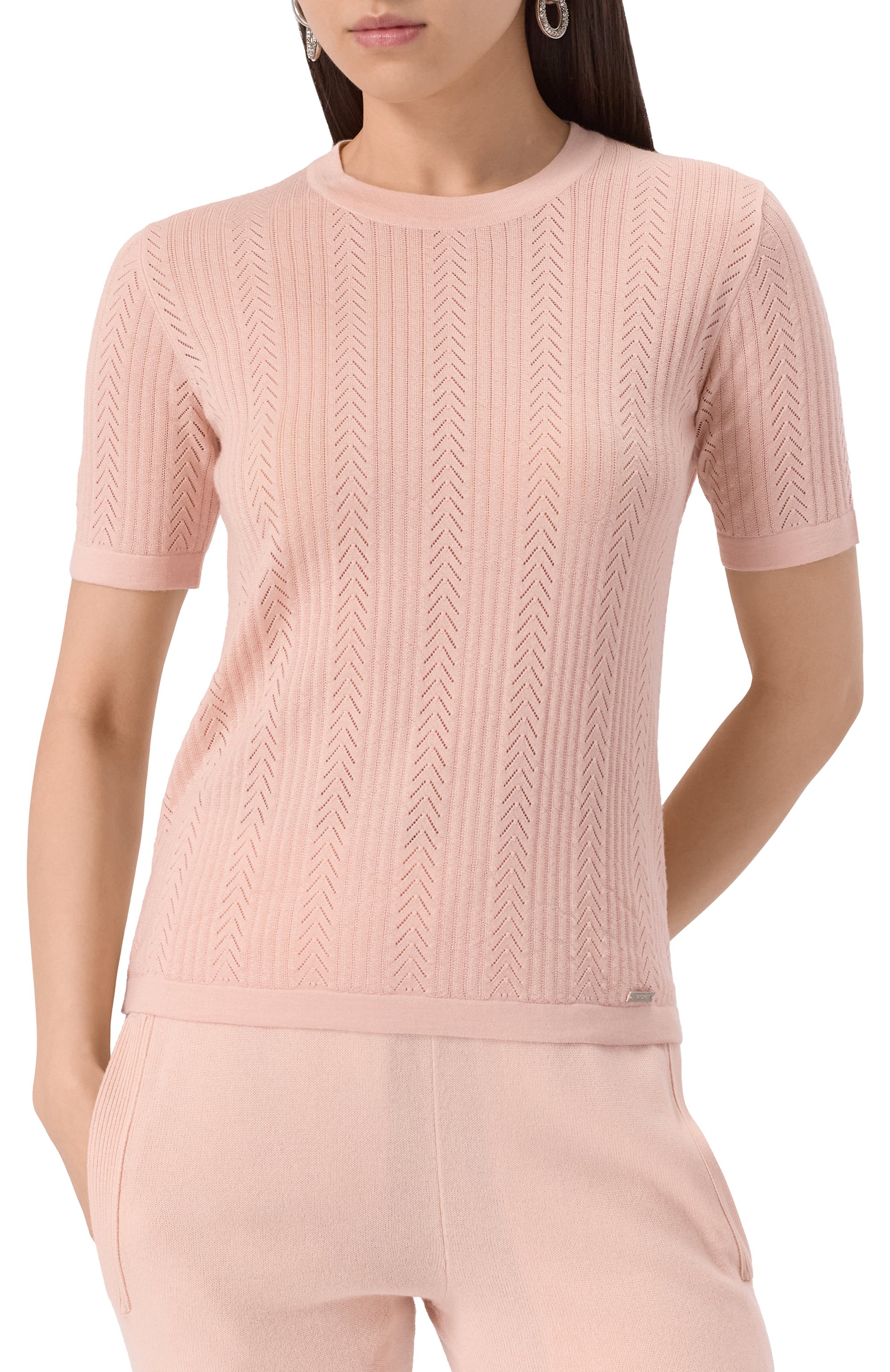 Пуловер из кашемира и шелка KITON, арт. D5972112437, фото 3