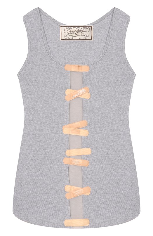 Хлопковая майка Daniil Antsiferov DA_3105.7035.026 Серый DA_3105.7035.026