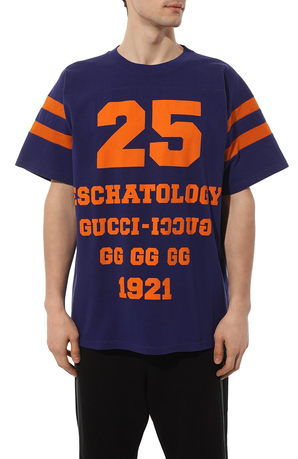 Хлопковая футболка GUCCI, арт. 655459 XJDHG, фото 3
