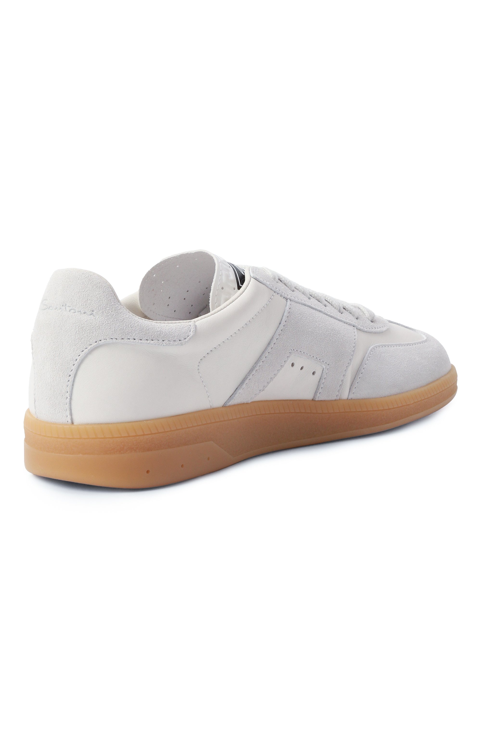 Кожаные кеды dbs oly SANTONI, арт. WBPG61244FARSLYA, фото 5