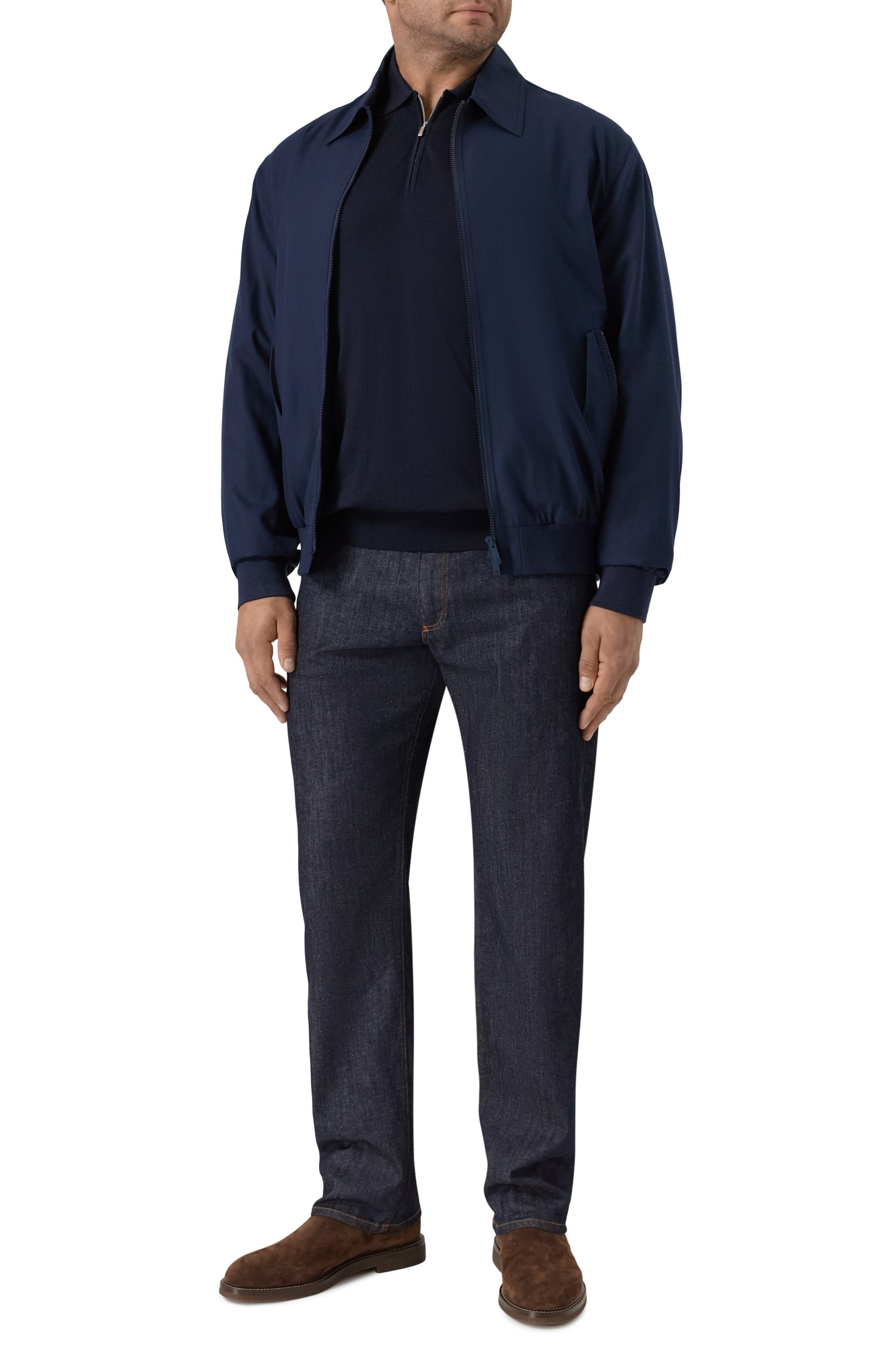 Поло из шерсти и кашемира CORTIGIANI, арт. 3AS107, фото 2