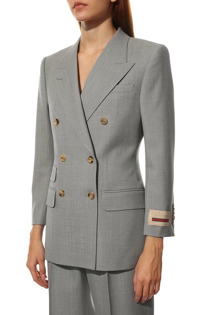 Шерстяной жакет GUCCI, арт. 669528/ZACFE, фото 3
