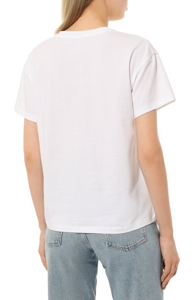 Хлопковая футболка MOSCHINO, арт. 231V6/V0784/4410, фото 4
