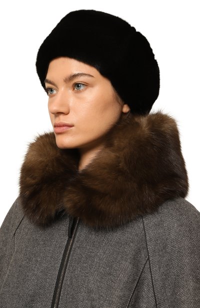 Женская шапка татти из меха норки FURLAND, арт. 0163500140128600811