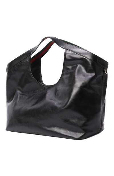 Сумка-тоут giglio large GUCCI черного цвета по цене 513500 руб., арт. 853971/AAF2H, фото 4 Сумка-тоут giglio large GUCCI, арт. 853971/AAF2H, фото 4