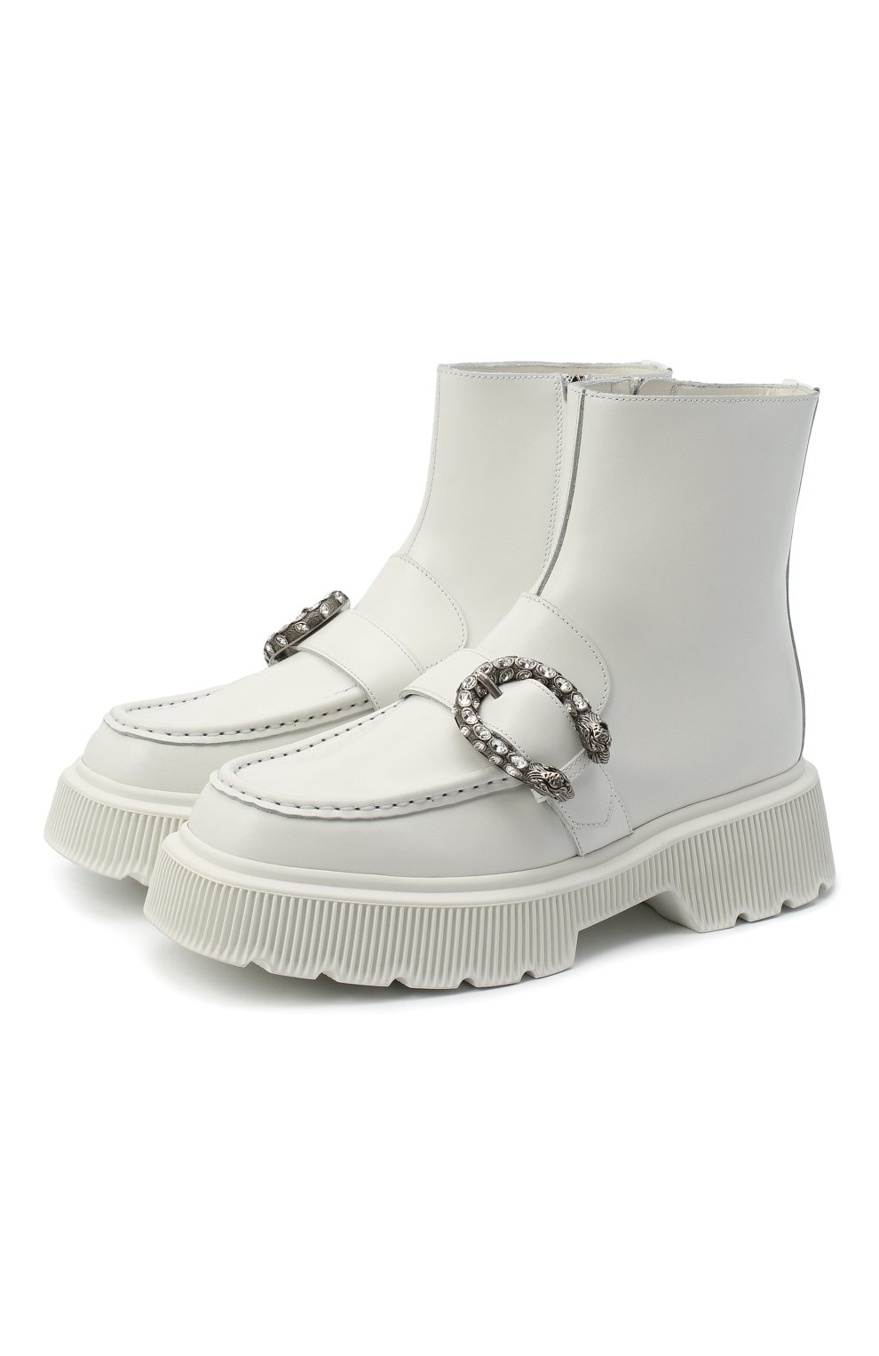 Кожаные ботинки hunder GUCCI, арт. 627291/DS800, фото 1