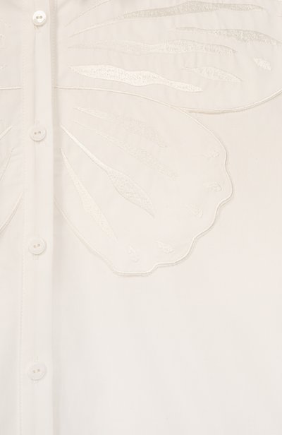 Хлопковая рубашка BLUMARINE, арт. BFCA0330/CA030, фото 3