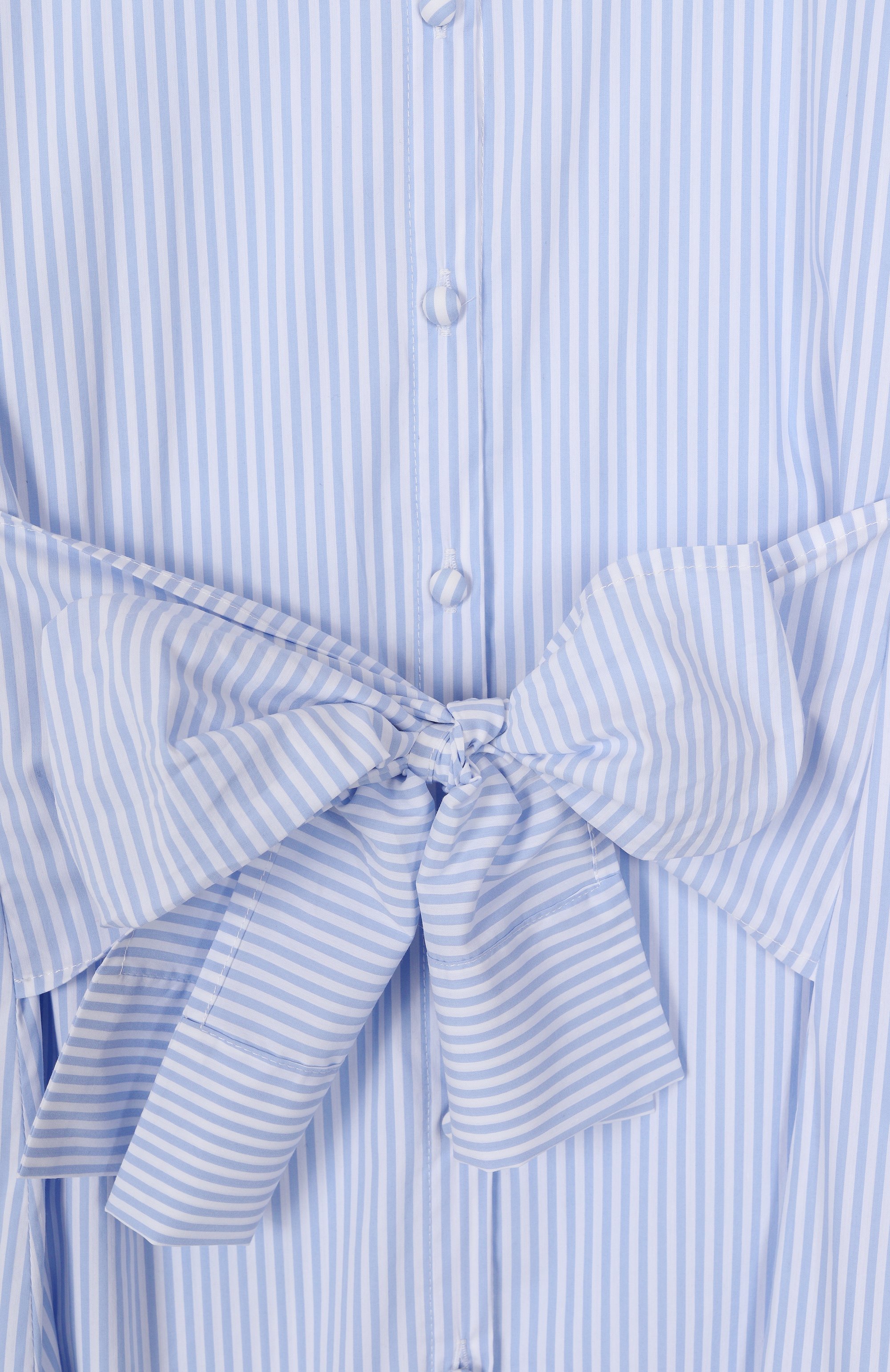 Хлопковое платье-рубашка PHILOSOPHY DI LORENZO SERAFINI KIDS, арт. I1E907/5146/12-14, фото 3