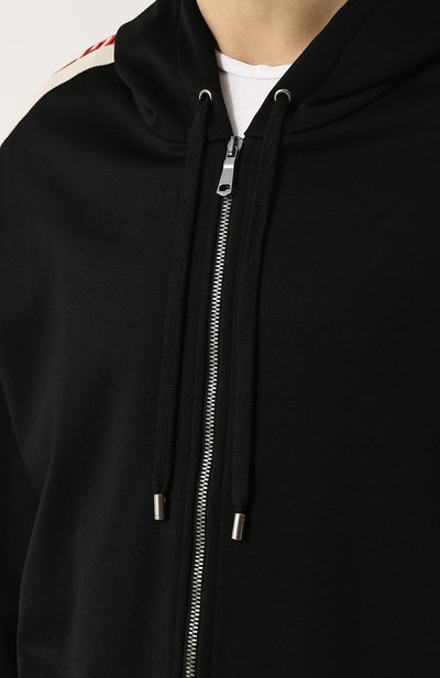 Хлопковая толстовка на молнии с капюшоном GUCCI, арт. 475357/X5U11, фото 5