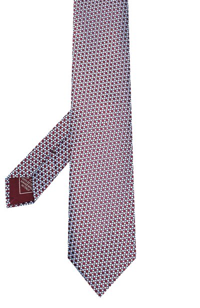 Шелковый галстук BRIONI бордового цвета по цене 22400 руб., арт. 062I00/08411, фото 2 Шелковый галстук BRIONI, арт. 062I00/08411, фото 2