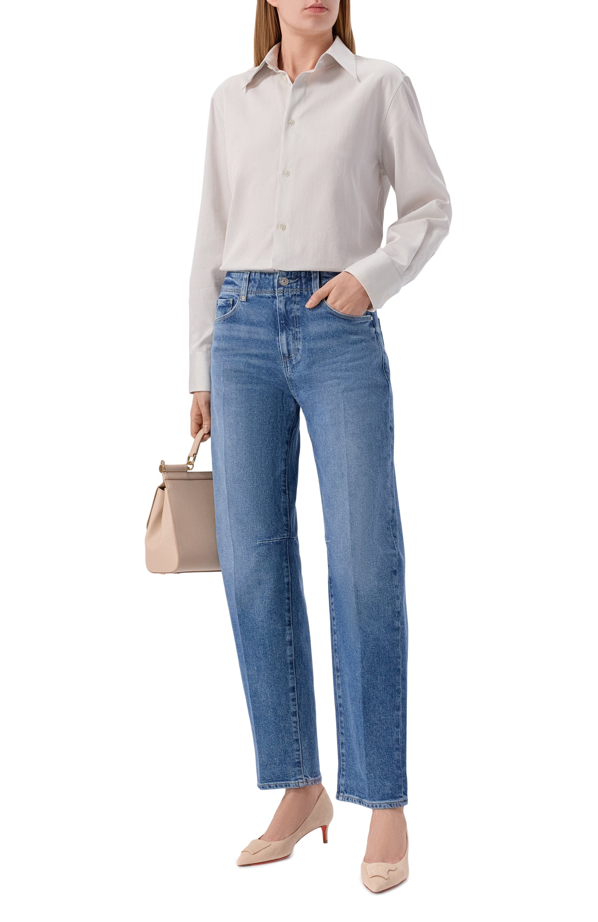 Замшевые туфли sibille SANTONI, арт. WDLG71911HI2TMGD, фото 3