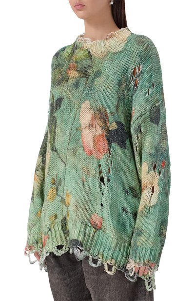 Хлопковый свитер R13, арт. R13WY197-Y218A, фото 3