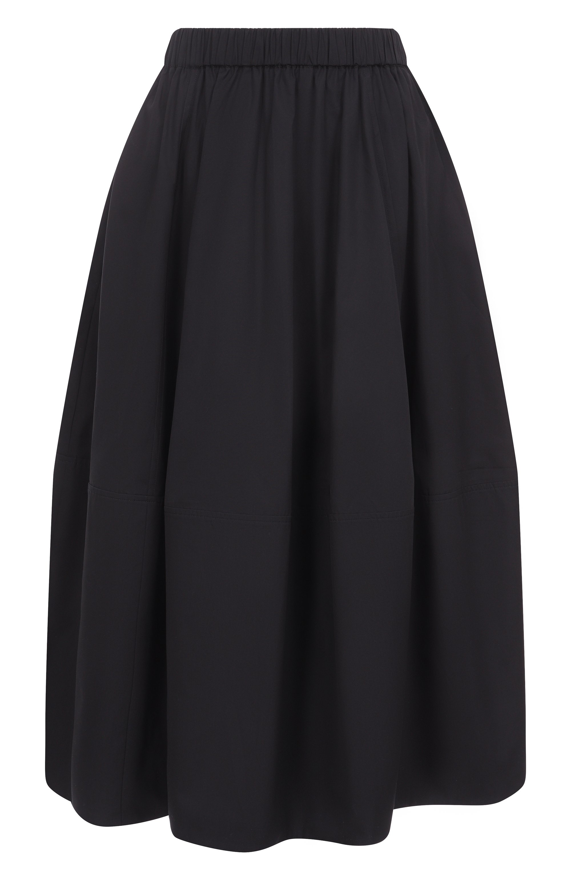 Хлопковая юбка CO черного цвета по цене 76850 руб., арт. 3513LCSP-C0RE, фото 1 Хлопковая юбка CO, арт. 3513LCSP-C0RE, фото 1