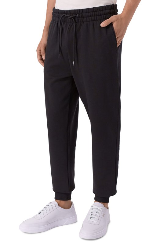 Хлопковый спортивный костюм Dirk Bikkembergs BMF1337 Чёрный  BMF1337 Фото 4
