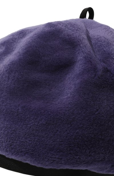 Берет из меха норки VICTORIA KUSENKOVA фиолетового цвета по цене 63250 руб., арт. 010110060023, фото 4 Берет из меха норки VICTORIA KUSENKOVA, арт. 010110060023, фото 4