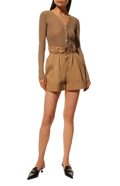 Шерстяной кардиган MIU MIU, арт. MMF414-TNR-F0040, фото 2