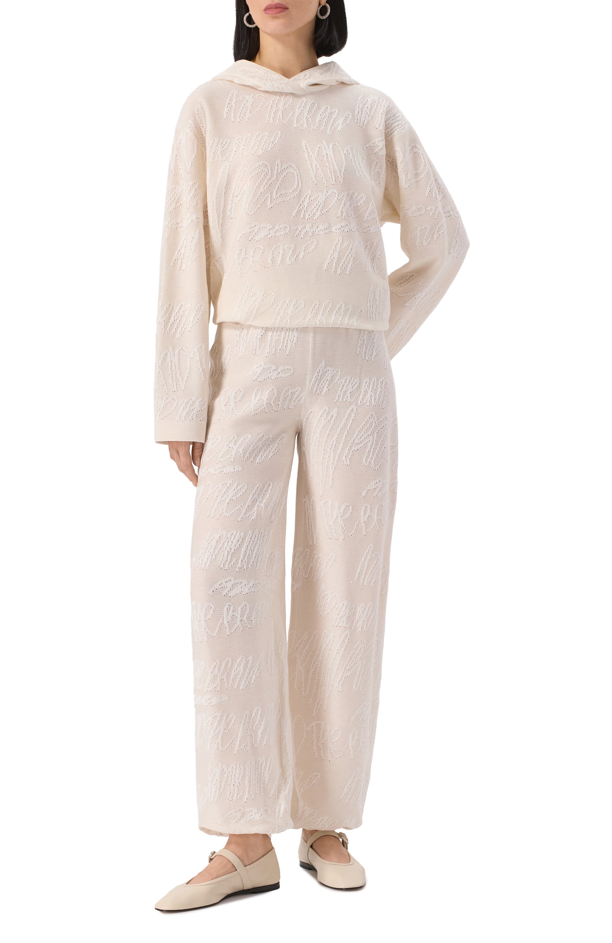 Худи из хлопка и вискозы AND THE BRAND, арт. S25-JM049-1204-101, фото 2