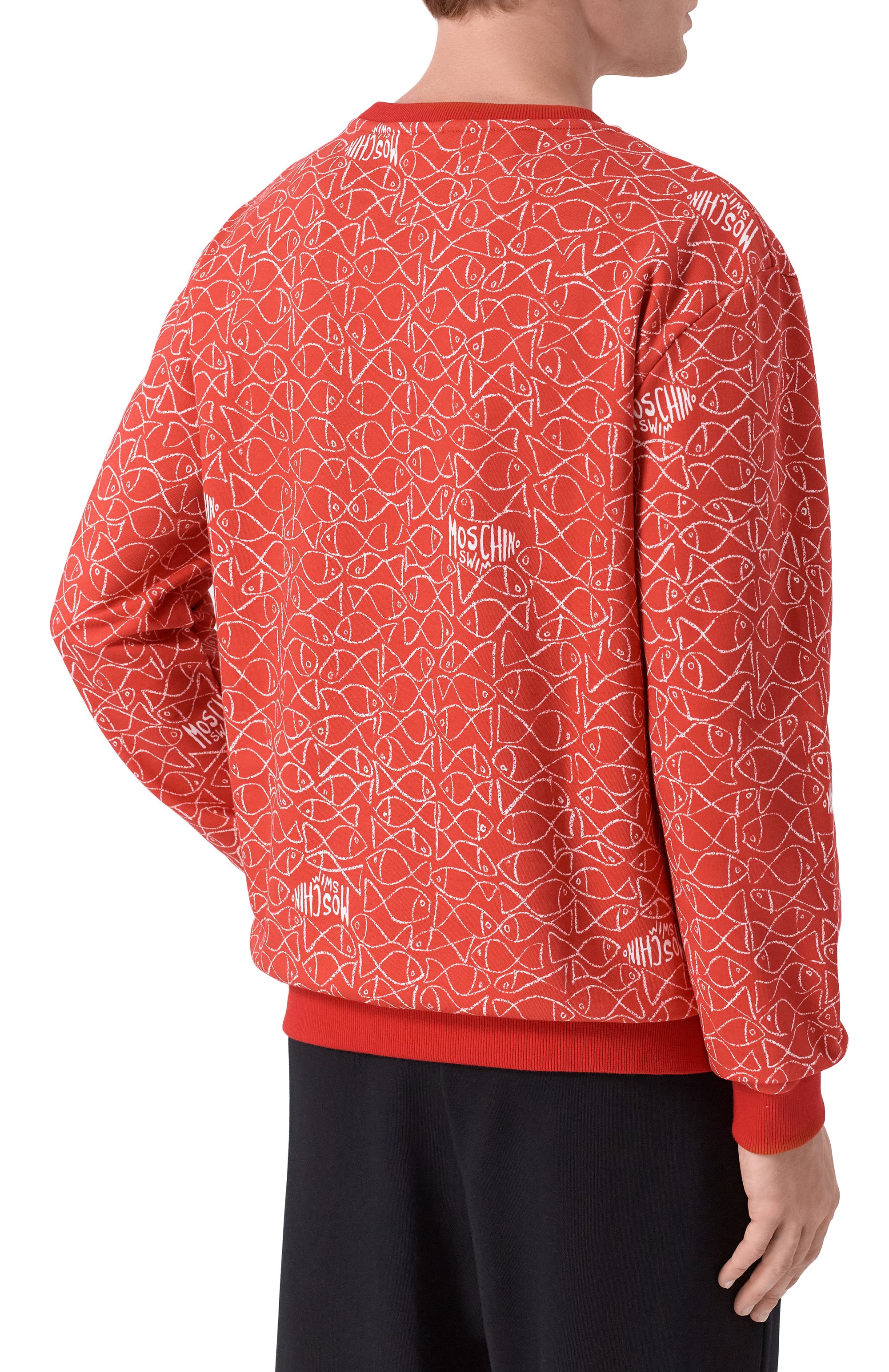 Хлопковый свитшот MOSCHINO, арт. A1701/9310, фото 4