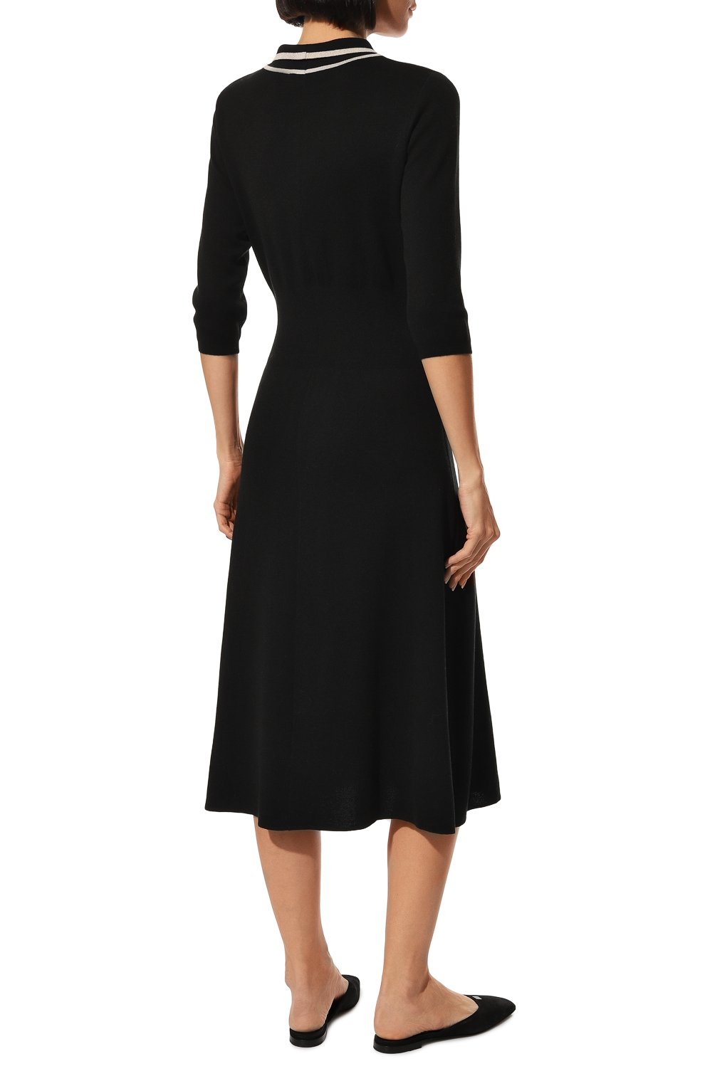 Платье из шерсти и шелка FREEAGE, арт. W22.DR009.2069.900, фото 4