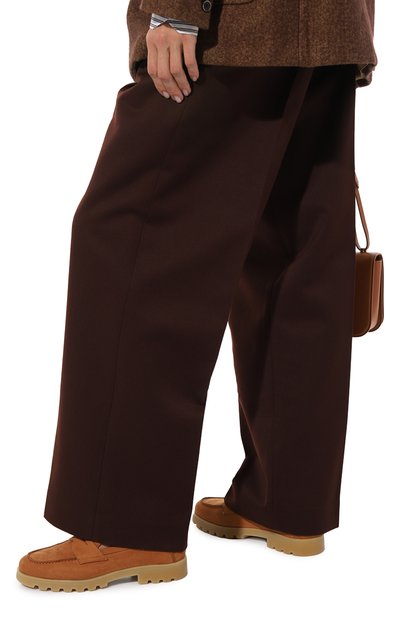 Кожаные лоферы SANTONI, арт. WUDR70644AMRNSV9, фото 3