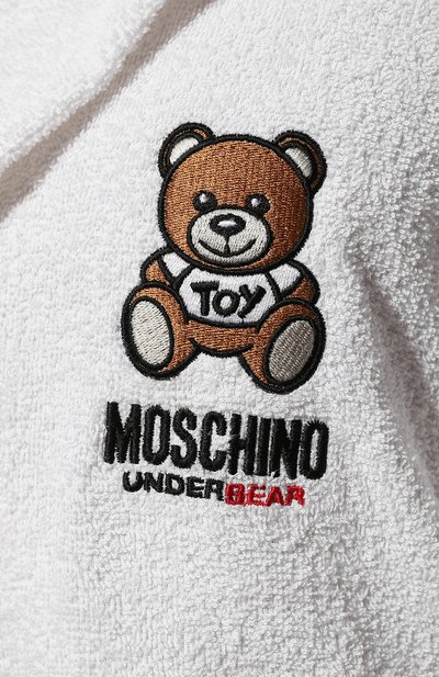 Хлопковый халат MOSCHINO, арт. A7302/5165, фото 5