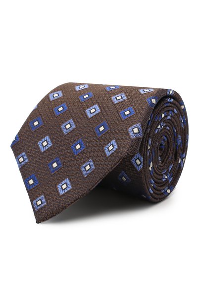 Мужской шелковый галстук CANALI, арт. 18/HJ02860